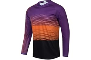 PSPORT Dirt Bike Jersey for Youth, Kids Mountain Bicycle Shirt Long Sleeve Children Downhill Jerseys for Motorcycle Motocross