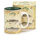 Species of Fish Fisherman's Porcelain Coffee Mug