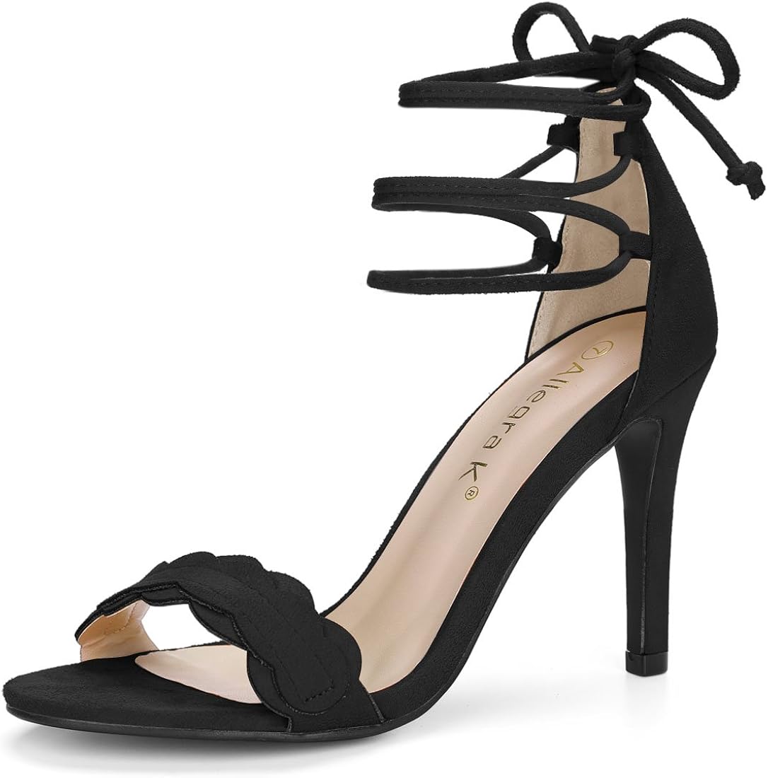 strap up sandal heels