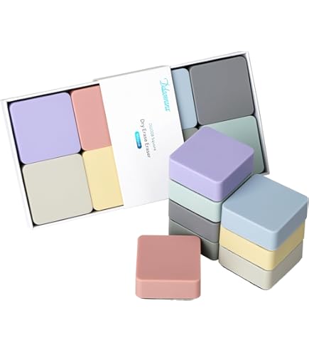 Aazon.co: OOTDAY Dry Erase Erasers 24 PCs, Whiteboard Eraser, Dry Eraser, Agnetic Dry Erase - View #3