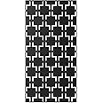 Elevens Decorative Outdoor Privacy Screen Panels, Metal Laser Cut Privacy Screen Decorative Patio Metal Fence for Outdoor Indoor Decor, A-GE04018