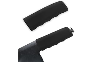 jeseny Pack-1 Car Handbrake Cover, Silicone Grip Cover, Wave Shaped Brake Lever Protector, Anti-Slip Hand Brake Sleeve Replacement, Auto Decoration, Universal for Most Cars, Trucks, SUVs (Black)