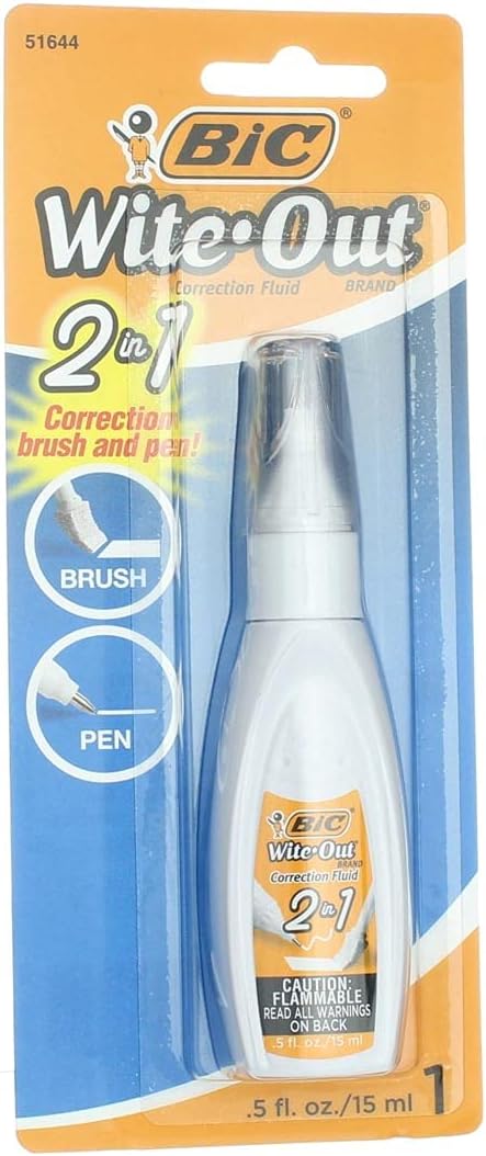 Bic wite-out 2in1 correction fld wopfp11 (070330516441)