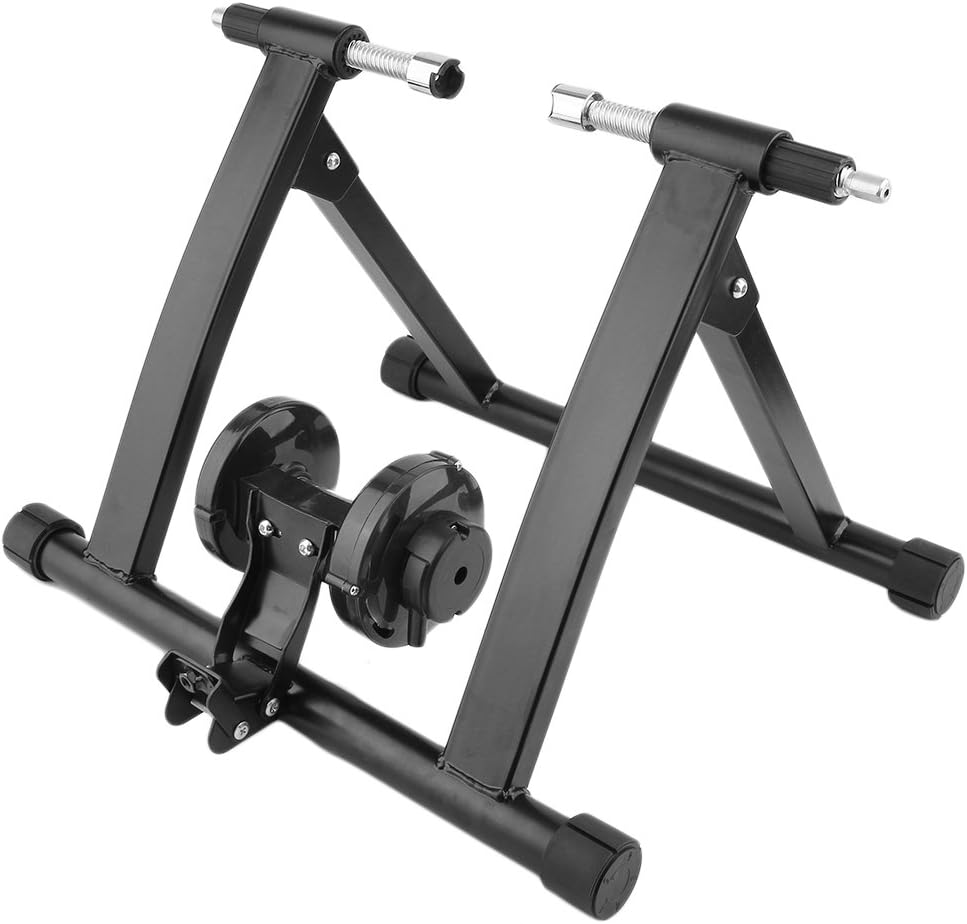 ALTERDJ Folding bicycle bike trainer exercise stand Magnet Steel Cycling Mountain Biking Indoor Training Station Road Bicycle Parking Station trainer Racks