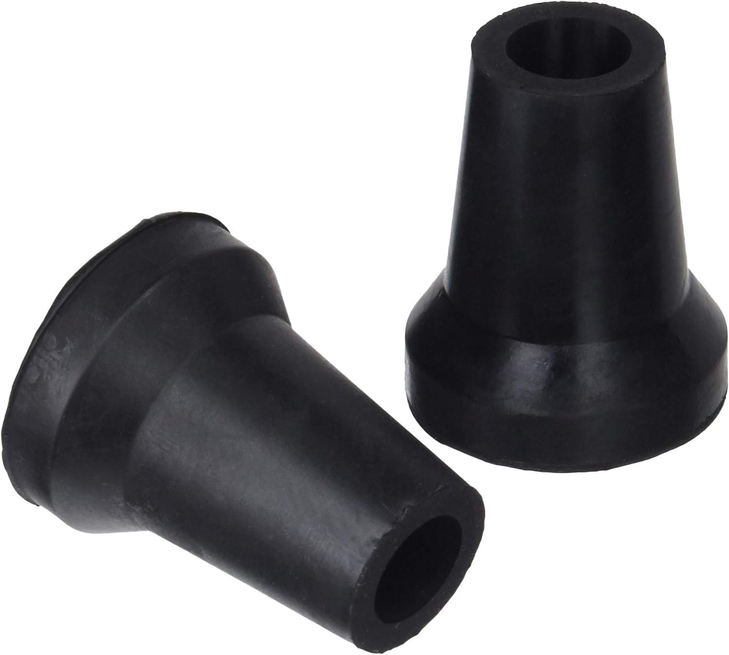 sysfix Black Rubber Ferrule for Crutches and Walking Sticks 17 mm