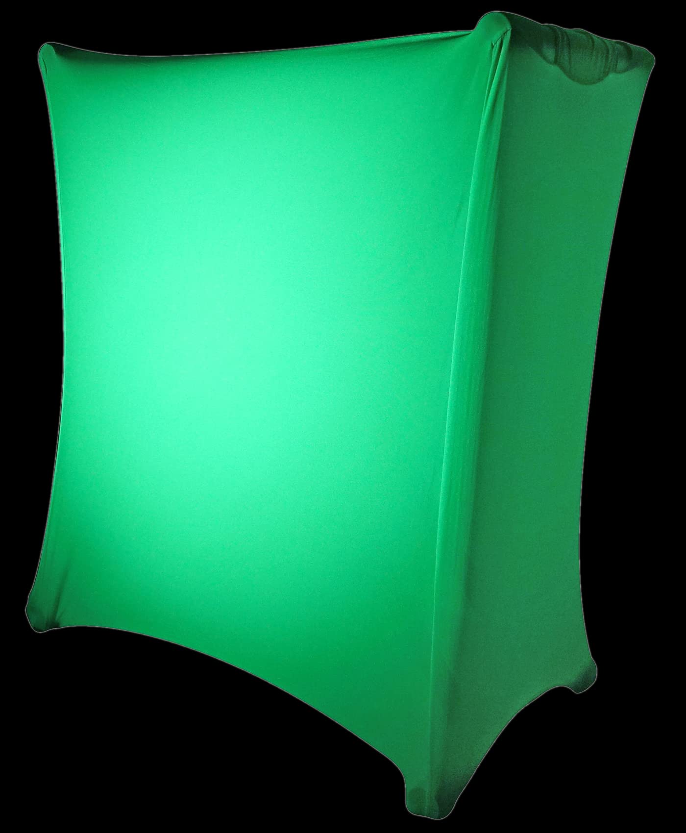 Rockville RSC5W Universal White DJ Scrim Cloth Cover For X Stand+Carry Bag