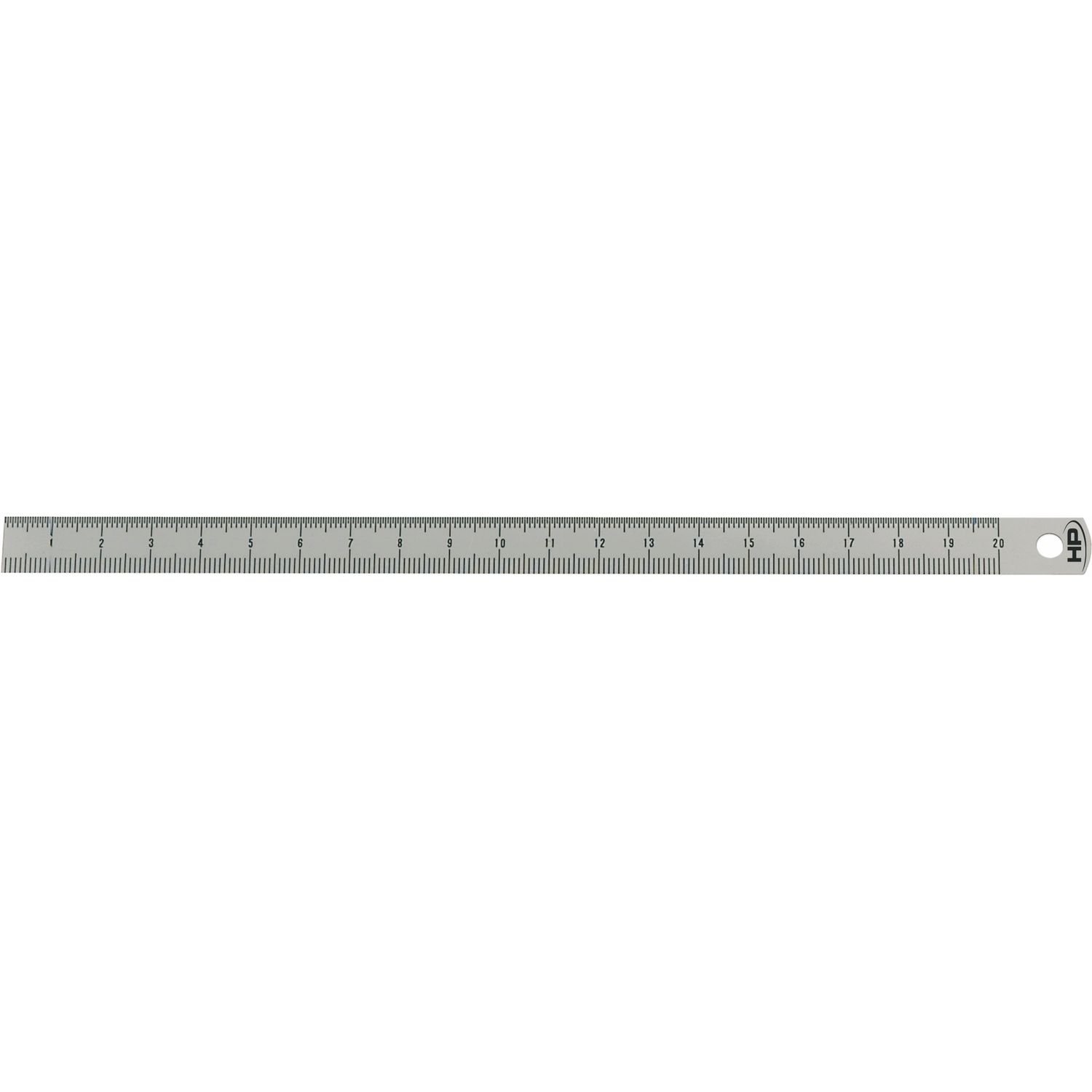 Helios Preisser Stahlmaßstab biegsam EG-Prüfzeichen Genauigkeit II, 150 x 13 x 0.5 mm, 0460221