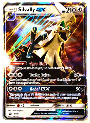 pokemon silvally gx card Silvally GX 90/111 SM Pokemon TCG main image 1
