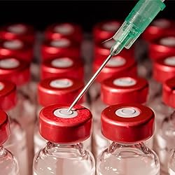 100 Pack Disposable 1ml/cc Lab Syringes with 25Ga 1