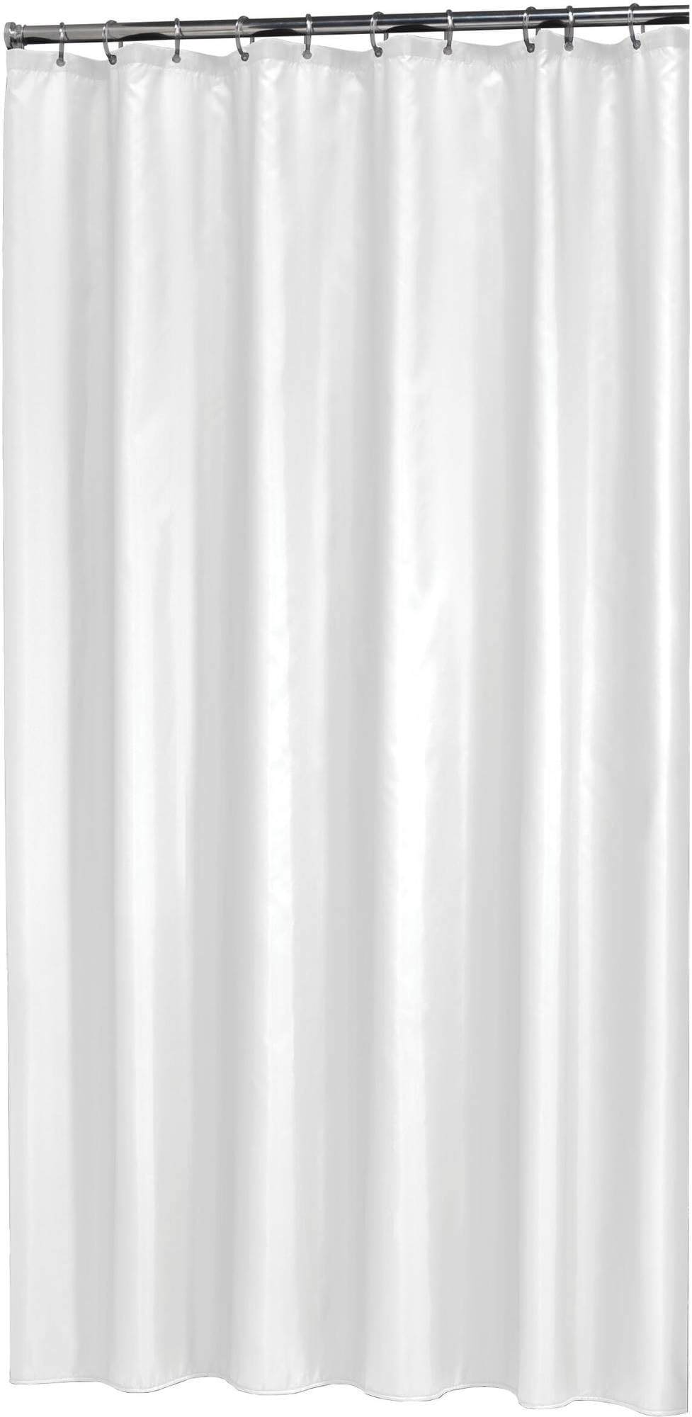 Sealskin Madeira Shower Curtain, Polyester, White, 120x200 cm