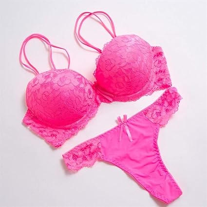 neon green bra and panty set