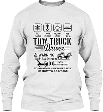 EZARO Tow Truck Driver T Shirt 