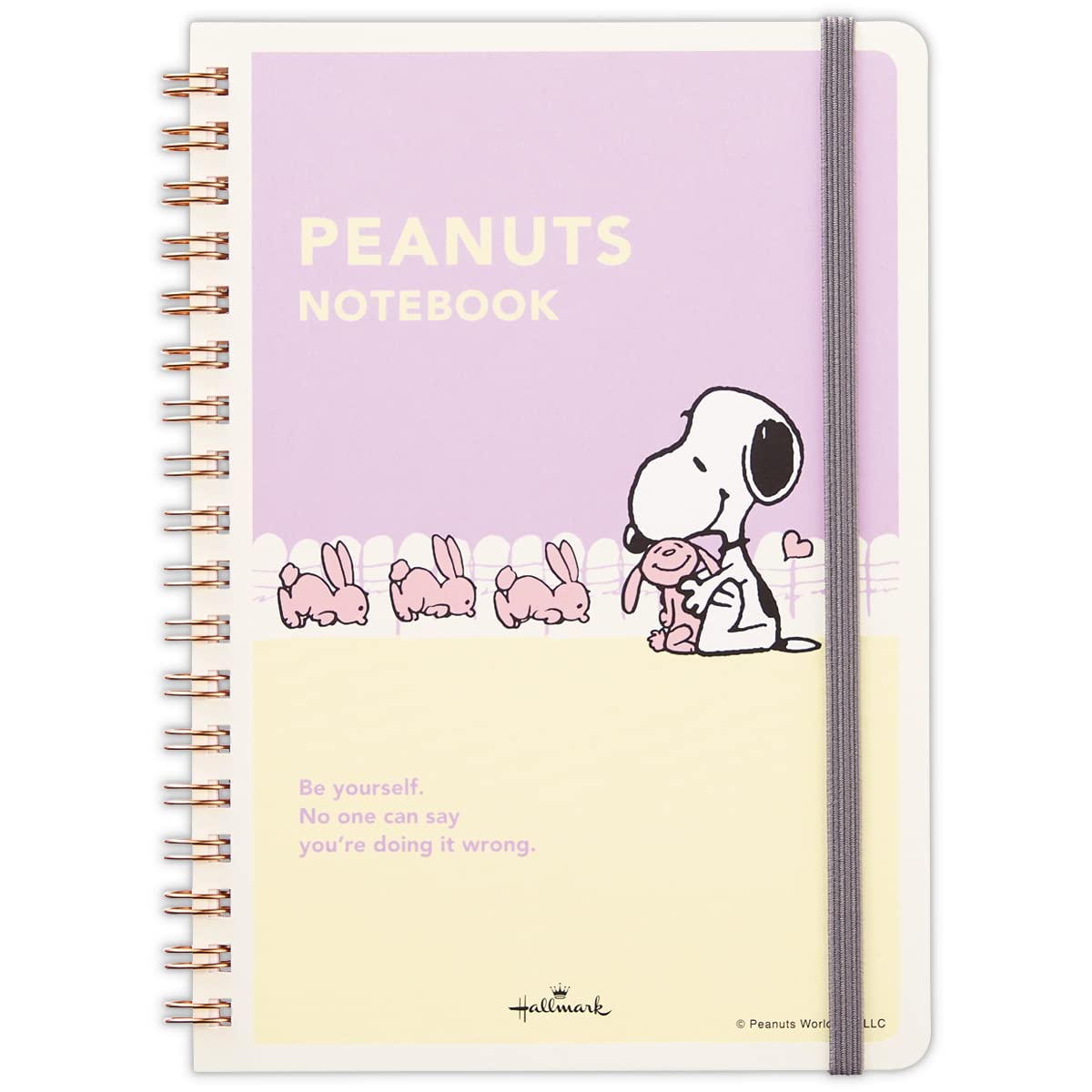 Hallmark 812195 Snoopy Notebook, B6, Horizontal