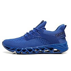 Ezkrwxn Men Running Shoes Breathable Comfort Light