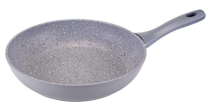 culinario Bratpfanne Ø 28cm, grau, Granit-Optik mit ILAG GRANITEC Beschichtung