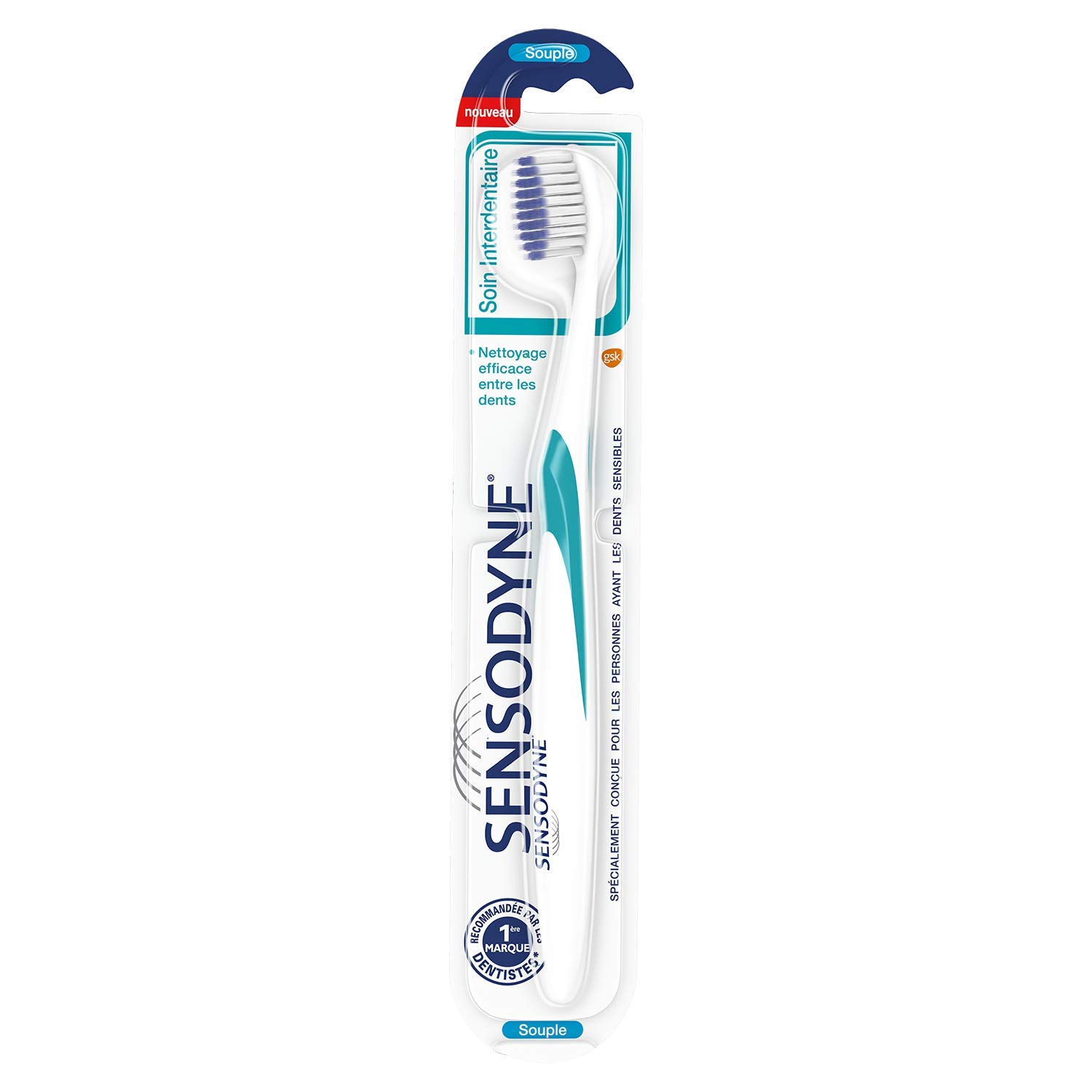 Sensodyne Toothbrush Interdental Care Soft, 1 Count (Pack Of 1)