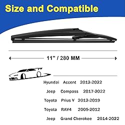 11 Inch Rear Wiper Blade for 2006-2011 Chevrolet