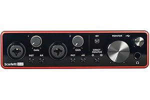 Focusrite SCARLETT 2I2 3rd Gen 192KHz USB Audio Interface w/ Pro Tools First