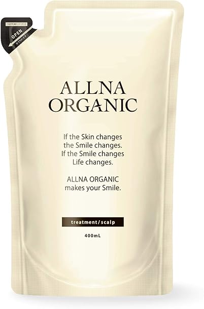 Amazon トリートメント 詰め替え コンディショナー ボタニカル ノンシリコン トリートメント オルナ オーガニック 無添加 天然由来洗浄 コラーゲン ヒアルロン酸 ビタミンc誘導体 セラミド 配合 400ml スカルプ Allna Organic オルナオーガニック