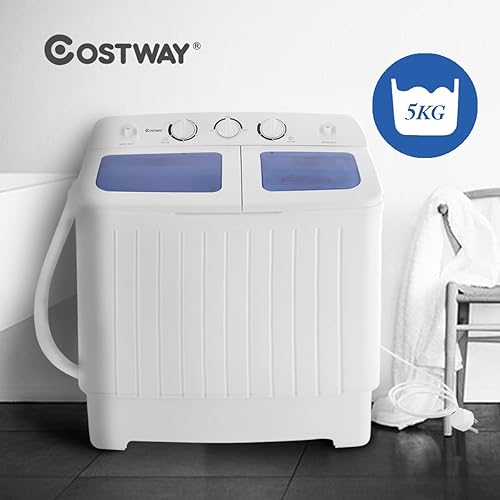 Good Ideas Portable Mini Twin Tub Washing Machine 3.5kg Cap with Spin