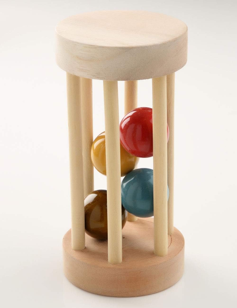 Ariro Wooden Rolling Rattle