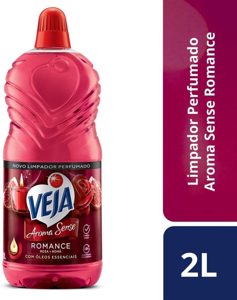 Limpador Veja Aroma Sense Romance, 2L hpc
