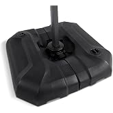 PURPLE LEAF Patio Umbrella Base SBL4090 Water &amp;Sand Filled Weighted Base Outdoor Umbrella Base for Offset Cantilever Umbrella 200 Lbs