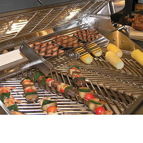 Cal Flame BBQ08892 Grill Rotisserie Basket, 17.8" x 5.5"