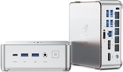 KAMRUI Hyper H2 Mini PC, Intel Core i7 14650HX Mini Computers (16C/24T, up to 5.2GHz), 32GB RAM 1TB PCle4.0 SSD Micro Desktop PC, Triple 4K Display, USB Type-C, WiFi6, BT5.2, Business Office