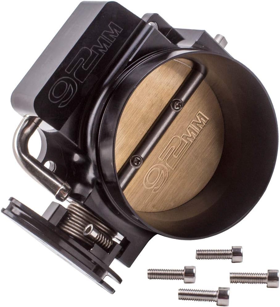 maXpeedingrods 92mm Throttle Body Aluminum for GM LS LS1 LS2 LS3 LS6