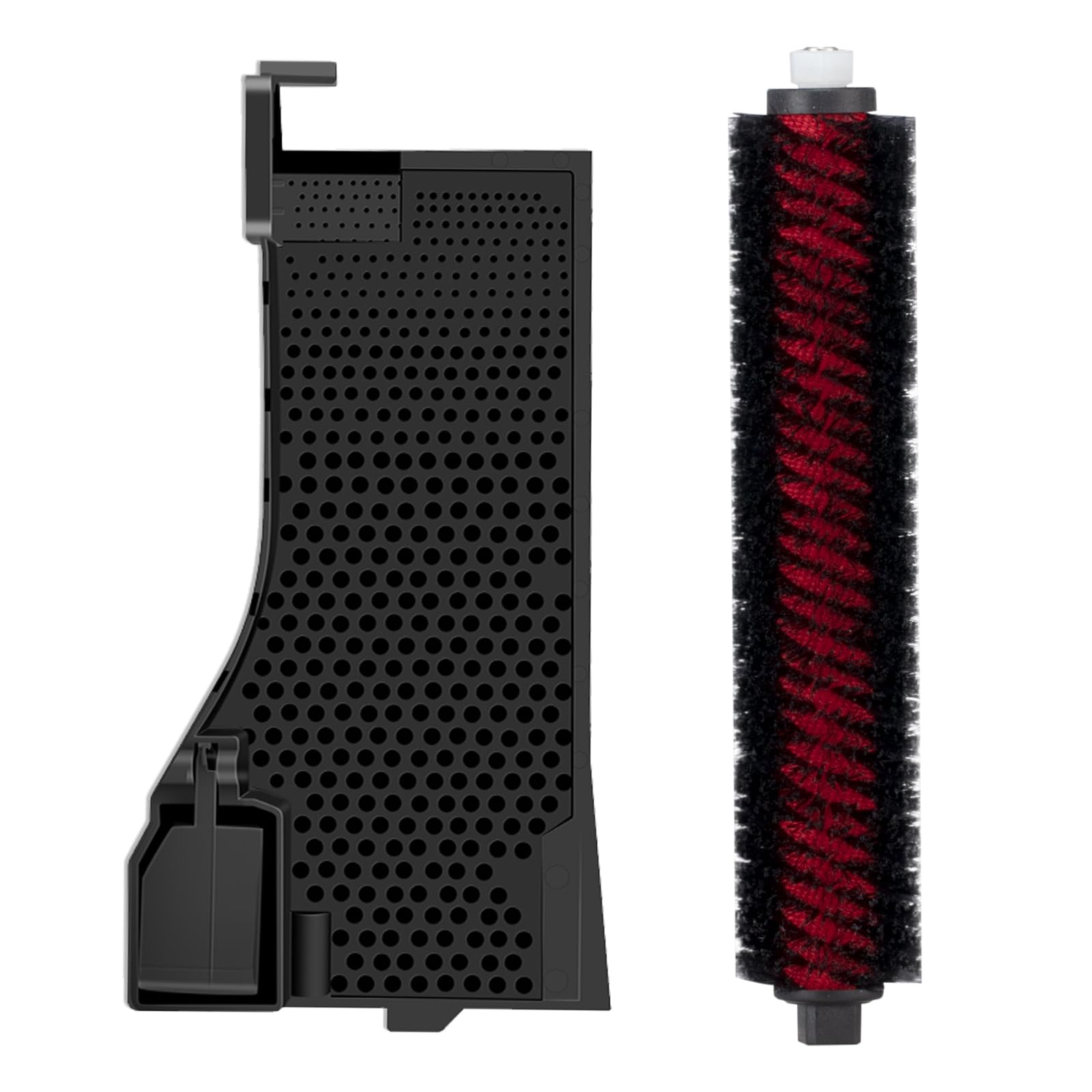 Photo 1 of 2 Sets Suction Station Water Filter with Removable Sieve Replacement Parts Compatible S7 MaxV Ultra for Roborock S7 Pro/S7 MaxV Ultra Vacuum Cleaner, 1 Water Filter, 1 High-Speed Cleaning Brush