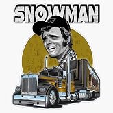 Men_S Jerry Reed Snowman Men_S Smokey And The Bandit Sticker Bumper Sticker Vinyl Decal 5"