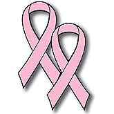 Magnet Me Up: Support Breast Cancer Awareness Pink Ribbon Magnet Decal - 2 Pack, 3.5x7 Inches, Heavy-Duty Automotive Magnets for Car, Truck, SUV - Raise Awareness and Show Support with This Magnet