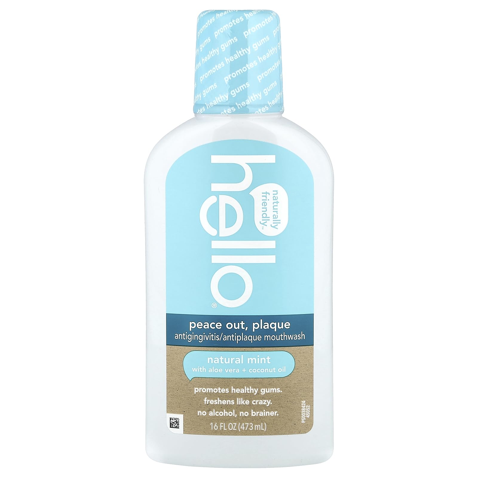 Photo 1 of Hello, Mouthwash, Antigingivitis, Natural Mint