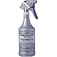 Consolidated Plastics Chemical Resistant Spraymaster Spray Bottle With Leakproof Sprayer, HDPE, Gray, 32oz., 6 Piece