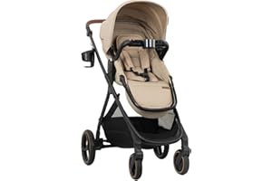 Evenflo Shyft Intuiti+ Stroller with Green & Gentle Fabric (Travertine)