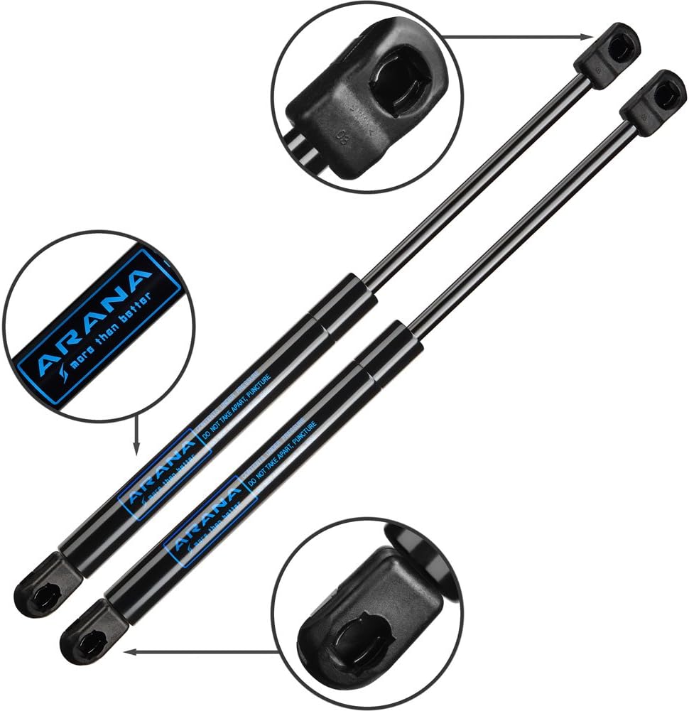 ARANA 2 Front Hood Struts Shocks Springs for 2004-2012 Nissan Titan or 2004 Nissan Pathfinder or 2005-2013 Nissan Armada Gas Lift Supports