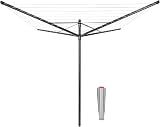 Brabantia Lift-O-Matic Rotary Dryer 50 m Clothes Line Anthracite