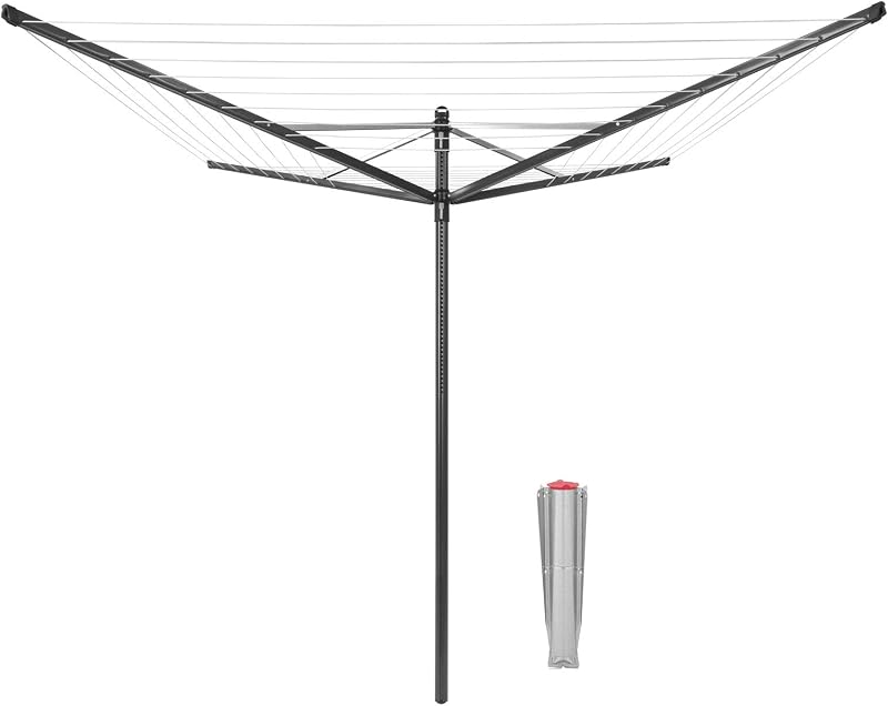 Brabantia Lift-O-Matic Rotary Dryer 50 m Clothes Line Anthracite