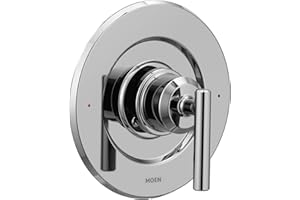 Moen T2901 Gibson Posi-Temp Pressure-Balancing Modern Valve Trim, Valve Required, Chrome