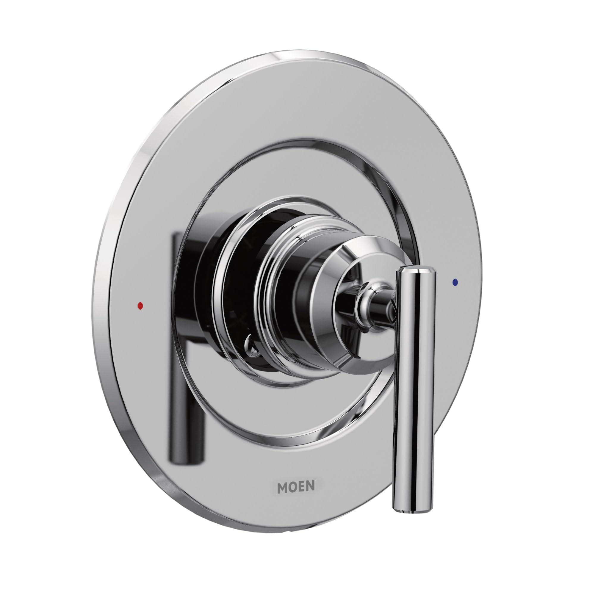 Photo 1 of *UNTESTED*
Moen Gibson Chrome Posi-Temp Pressure-Balancing Modern Valve Handle Only Trim, Valve Required, T2901