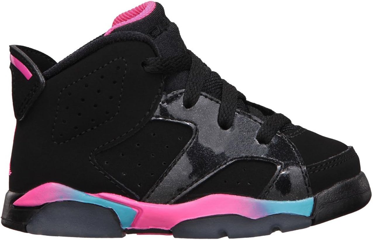 retro 6 black and pink