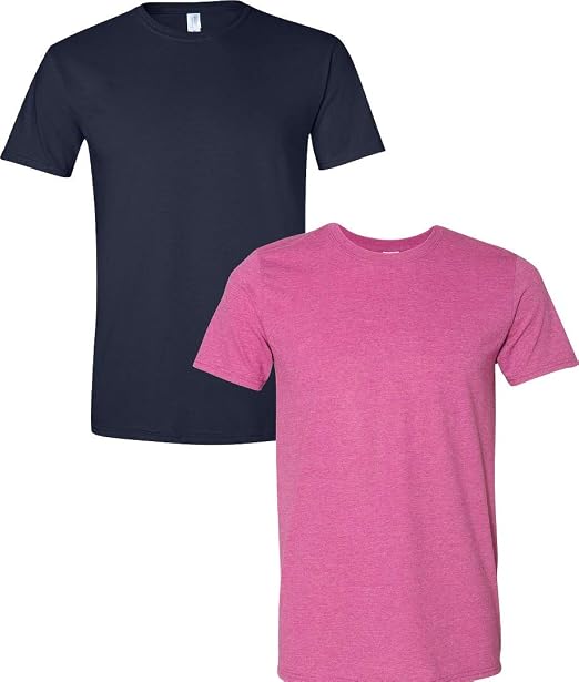 Download Gildan Men's Softstyle Cotton T-Shirt, Style G64000, (2 ...