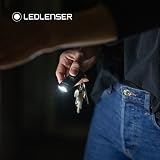 Ledlenser K6R Key Ring Torch 400 lm USB Rechargeable 30 g Red Light view 3