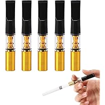 filtre  cigarettes Tar Free Disposable Cigarette Filters - 700 Piece Bulk Cigarette Filter Pack - Easy to Use Smoking Filters - GMP Certified Safe Filters: a cigarette engineering hoax