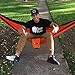 Bear Butt Double Parachute Camping Hammock, Orange/Black