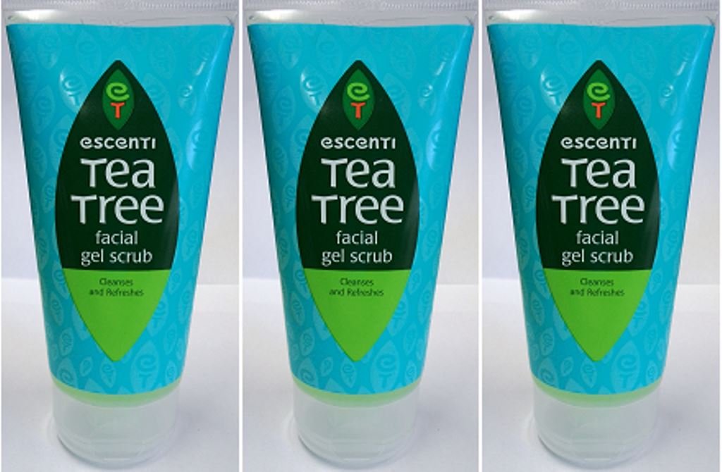 escenti tea tree facial wash gel