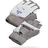 WT Recognized Taekwondo Hand Protector for International Competitions, Sponge, Synthetic Leather &amp; Stretch Fabric &ndash; Comfortable and Durable Protection