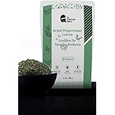 Edi Gourmet Spice Dried Mint Leaves – 85g /3 oz, Crushed Peppermint, Turkish Mint Herb for Cooking & Tea, Cut & Sifted, Resea