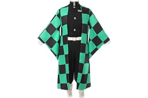 Nuoqi Zentisu Tanjiro Cosplay Adult Giyuu Tomioka Outfit Shinobu Anime Halloween Costume